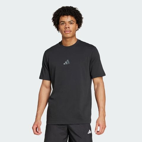 ADIDAS 愛迪達 【ADIDAS】M STR G T 短袖上衣 男 黑色-JI6322