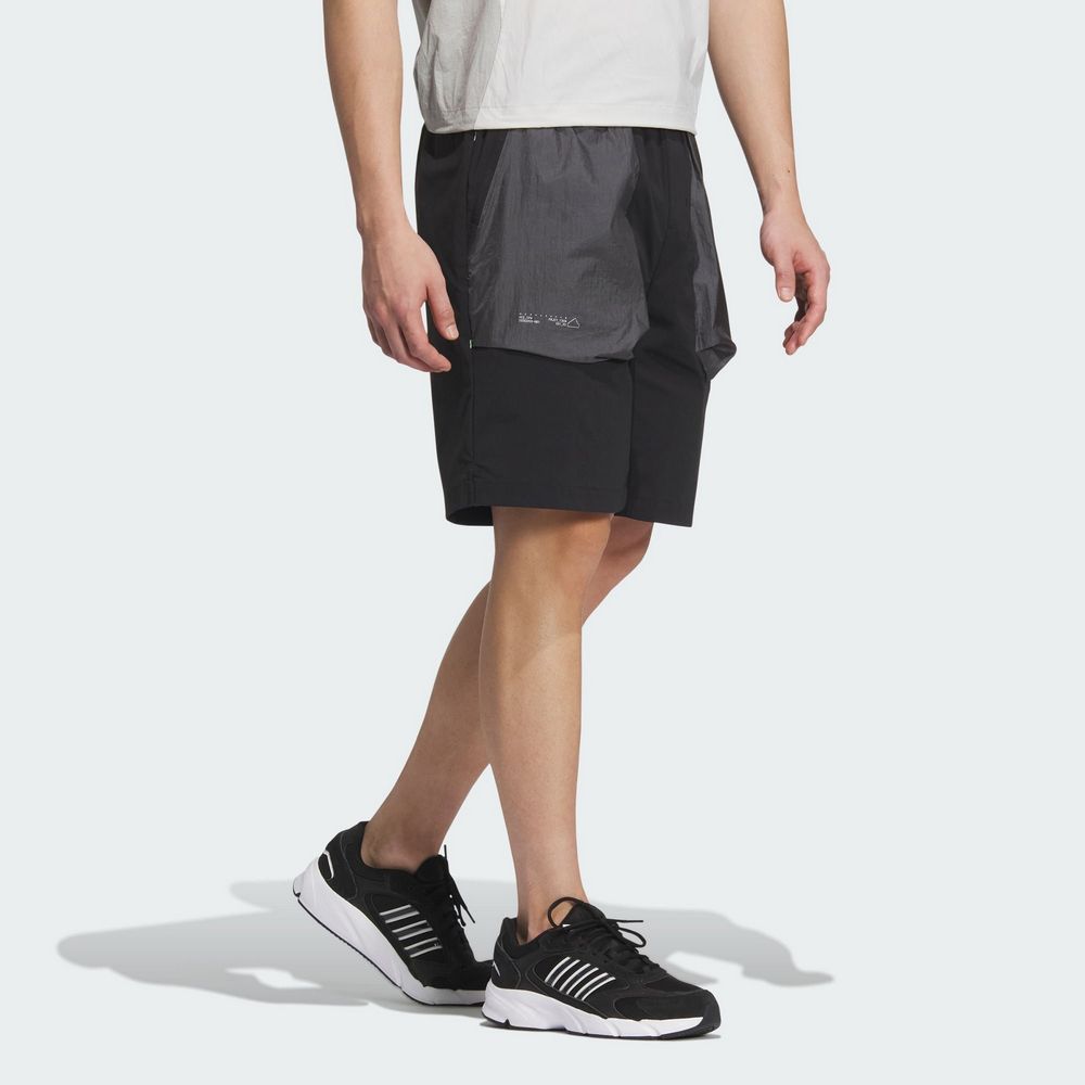 ADIDAS 愛迪達 【ADIDAS】TH UTLTY SHORTS 短褲 男 黑色-JI8667