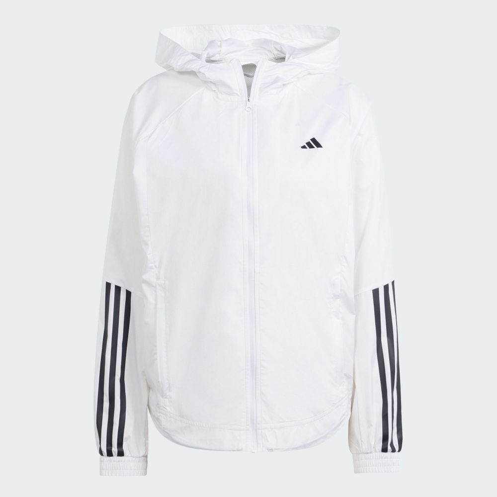 ADIDAS 愛迪達 【ADIDAS】HYGLM WINDB 風衣外套 女 白色-IS8042