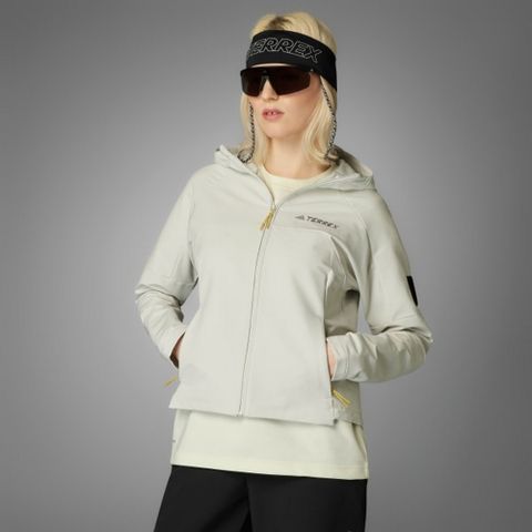 【ADIDAS】NG W DWR JKT 休閒外套 女 灰色-IX5629