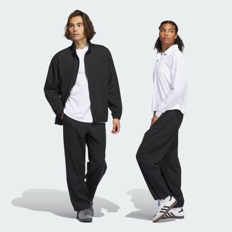 【ADIDAS】SUPERFIRE TK PT 長褲 男女 黑色-IY1628