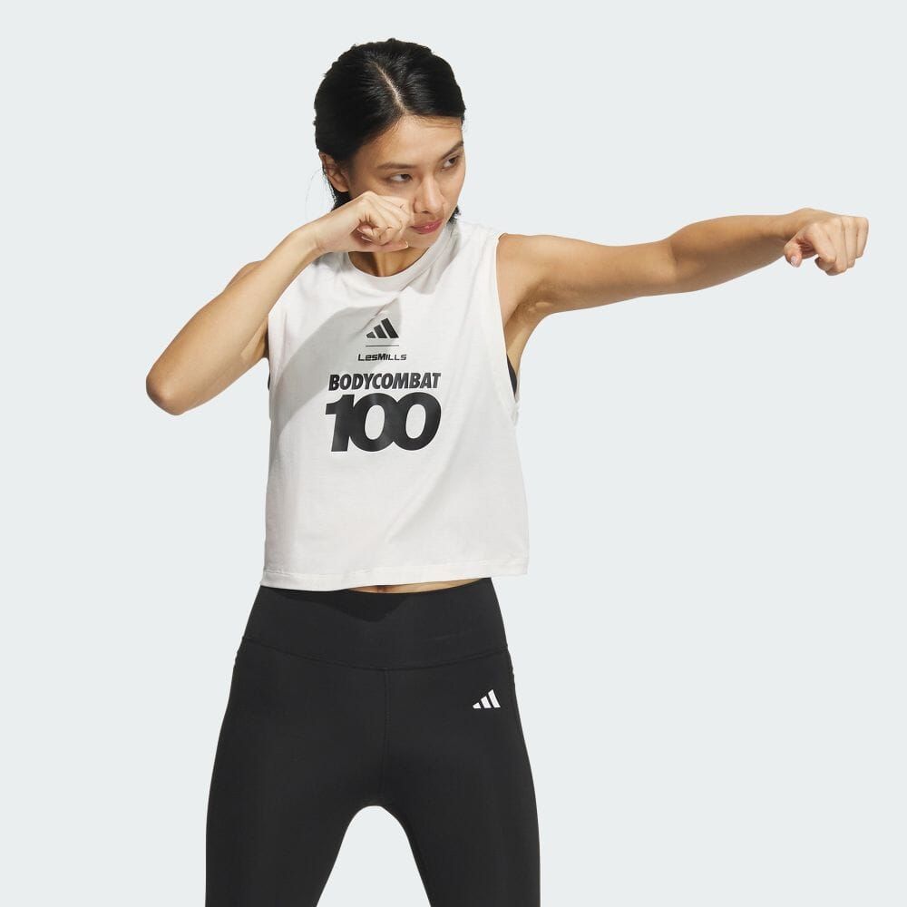 ADIDAS 愛迪達 【ADIDAS】LM W TANK 背心上衣 女 白色-JY3022