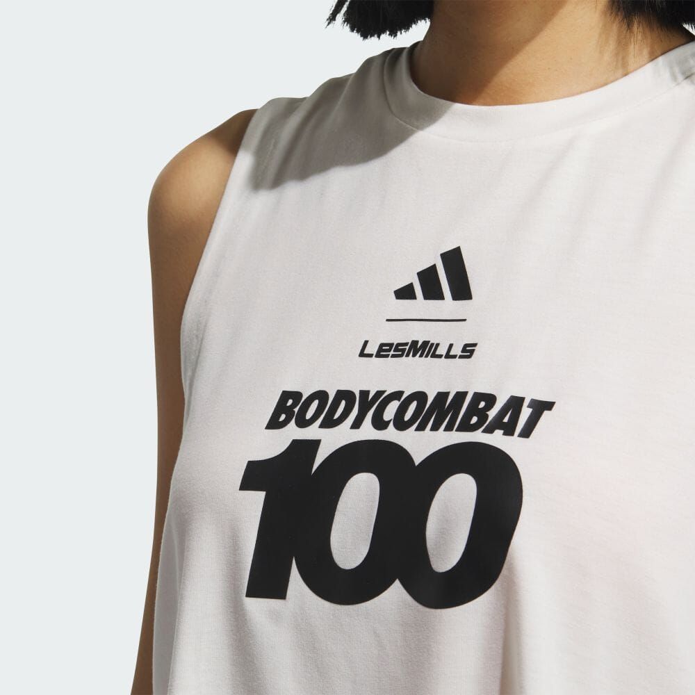 ADIDAS 愛迪達 【ADIDAS】LM W TANK 背心上衣 女 白色-JY3022