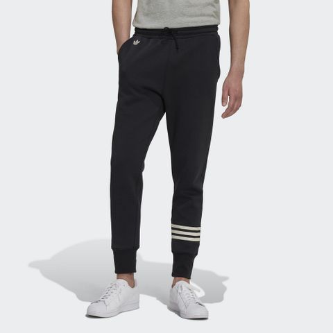 ADIDAS 愛迪達 【ADIDAS】NEW C SWEATPANT 長褲 男 黑色-HM1861