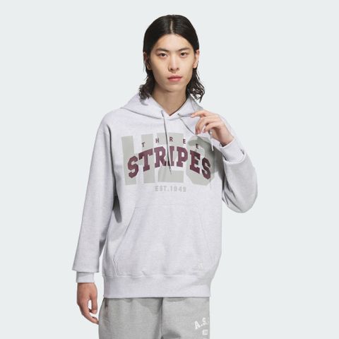 ADIDAS 愛迪達 CLG PO HOODIE 連帽上衣 男 灰色 帽T-JG8548