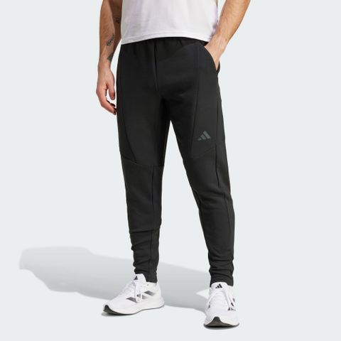 ADIDAS 愛迪達 D4T KNIT PANT 長褲 男 運動 吸濕排汗 黑色-IY1117