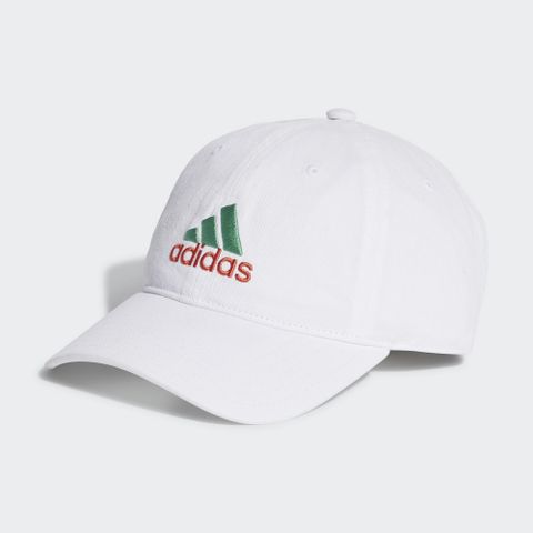 ADIDAS 愛迪達 DAD CAP 2COL EM 休閒帽 運動帽 棒球帽 遮陽帽 男帽 女帽 白色-IC9693