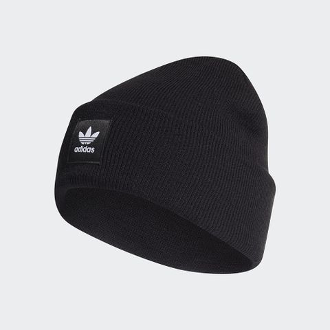 【ADIDAS】AC CUFF KNIT 保暖帽 毛帽 男帽 女帽 黑色-ED8712