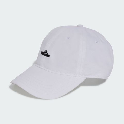 ADIDAS 愛迪達 DAD CAP SUMMER 休閒帽 男帽 女帽 白色-IS7393