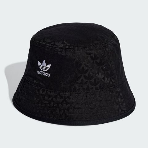 【ADIDAS】BUCKET HAT 休閒帽 漁夫帽 女帽 黑色-IT7352