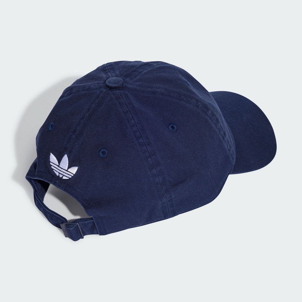 ADIDAS 愛迪達 【ADIDAS】SAMBA DAD CAP 休閒帽 男女 藍色-IX7497