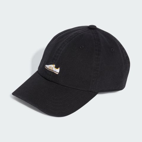 ADIDAS 愛迪達 【ADIDAS】SAMBA DAD CAP 休閒帽 男女 黑色-IY4101