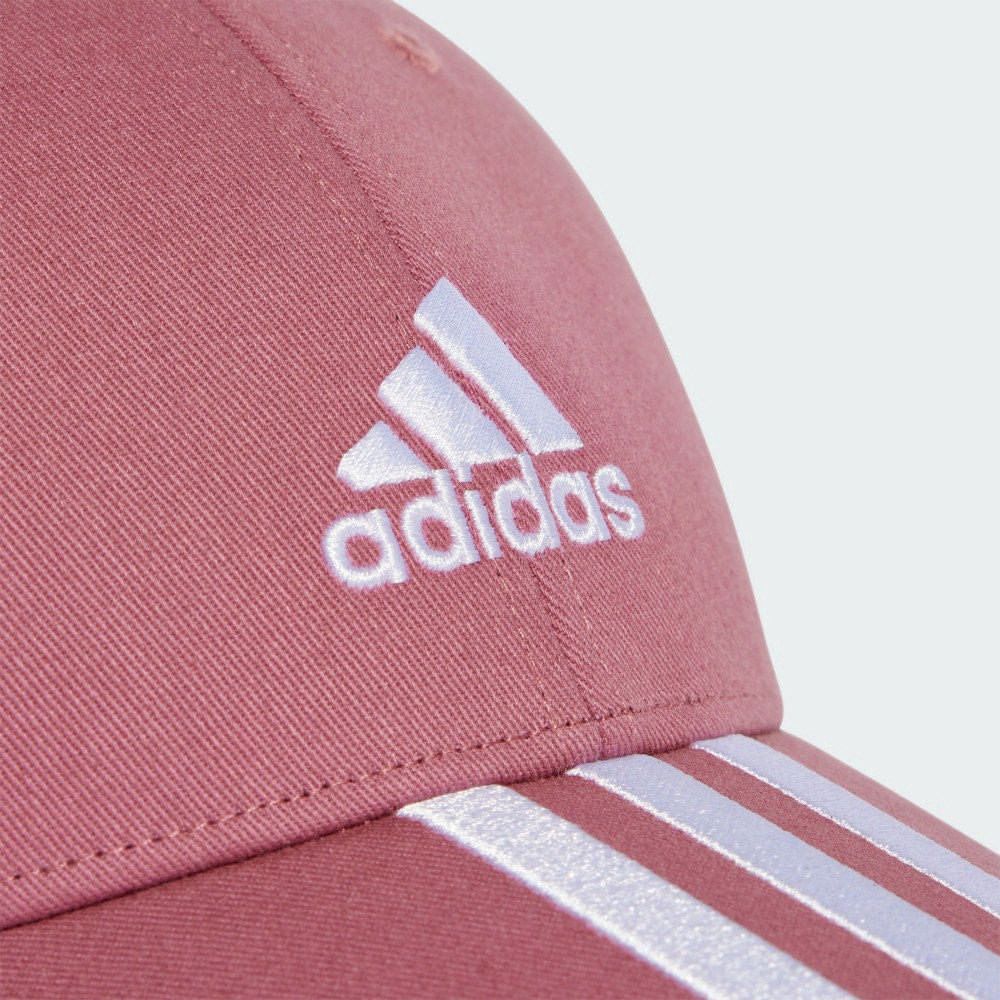 ADIDAS 愛迪達 【ADIDAS】BBALL 3S CAP CT 休閒帽 男女 粉色-IY7755