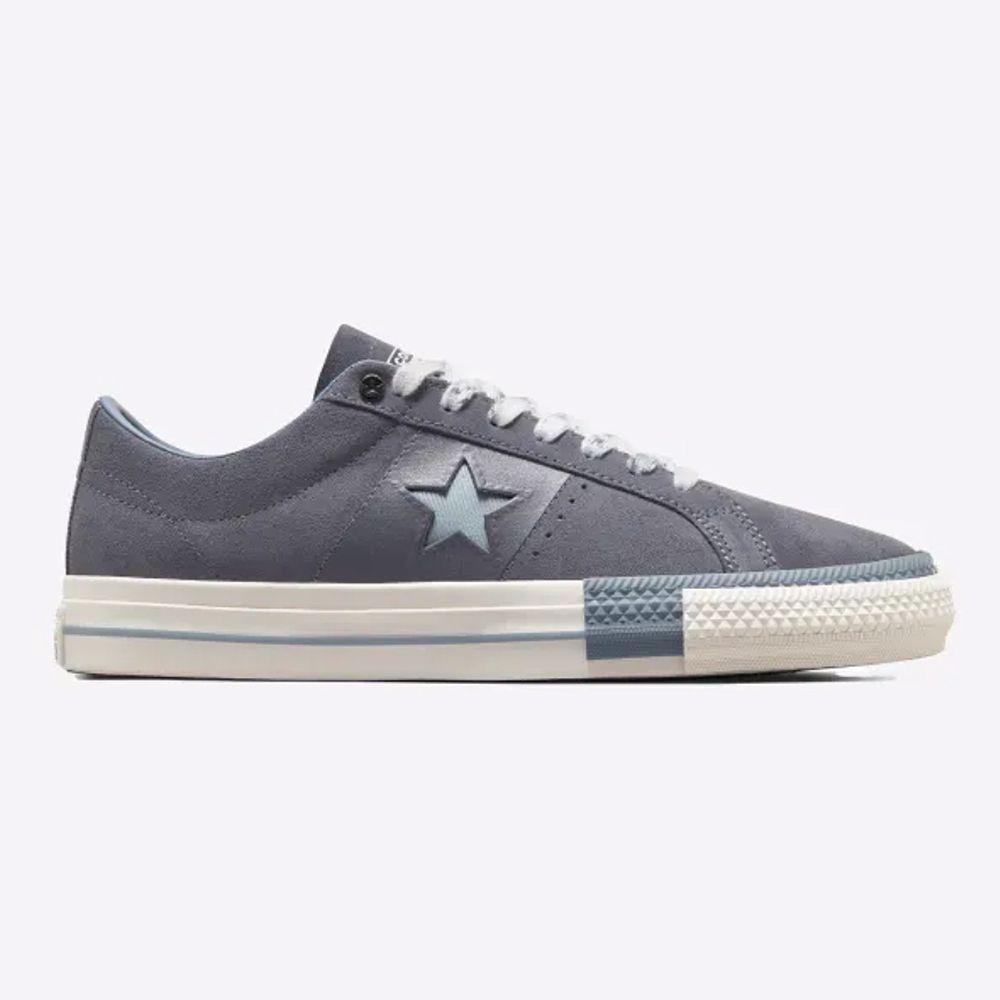  【CONVERSE】ONE STAR PRO OX 低筒 休閒鞋 男鞋 女鞋 灰藍色-A07972C