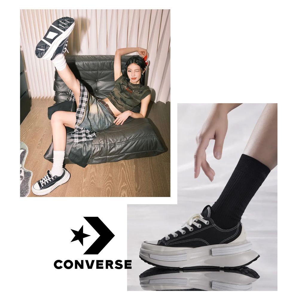 CONVERSE RUN STAR LEGACY CX OX 低筒 休閒鞋 厚底鞋 男鞋 女鞋 黑色-A11489C