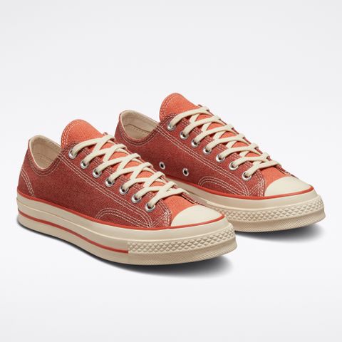 CONVERSE CHUCK 70 OX 低筒 休閒鞋 男鞋 女鞋 橘色-172818C