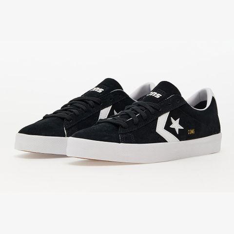 CONVERSE PL VULC PRO OX 低筒 休閒鞋 滑板鞋 男鞋 女鞋 黑色-A00368C