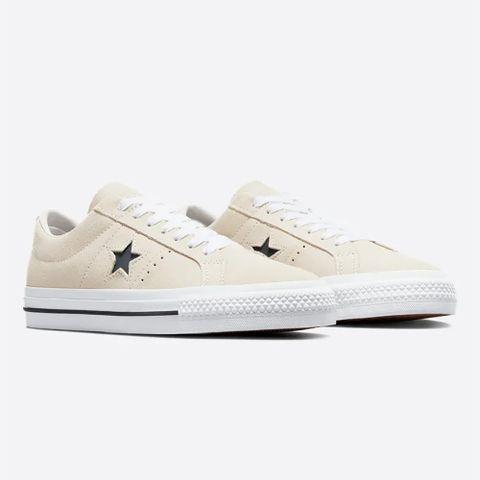 【CONVERSE】ONE STAR PRO OX 低筒 休閒鞋 滑板鞋 男鞋 女鞋 米白-172950C