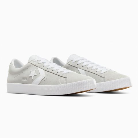 【CONVERSE】PL VULC PRO OX 低筒 休閒鞋 滑板鞋 男鞋 女鞋 淺灰白-A07621C