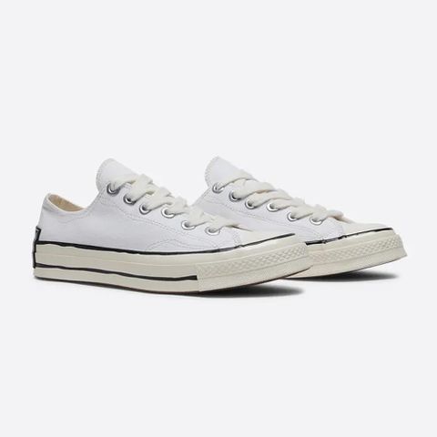 【CONVERSE】CHUCK 70 1970 OX 低筒 休閒鞋 男鞋 女鞋 白色-A08525C