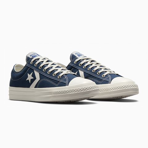 【CONVERSE】STAR PLAYER 76 OX 低筒 休閒鞋 男鞋 女鞋 藍色-A08540C