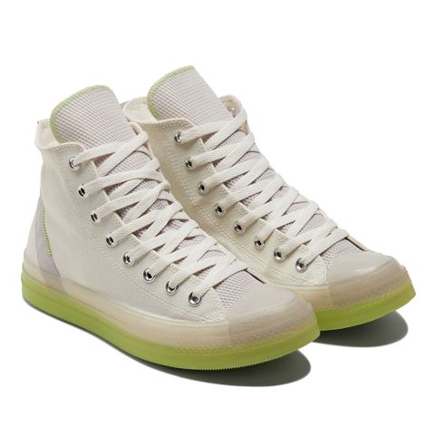 【CONVERSE】CTAS CX HI 休閒鞋 男鞋 女鞋 白綠色-A00416C