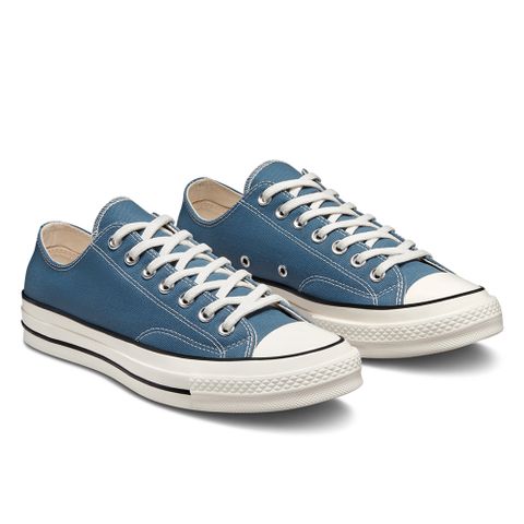 【CONVERSE】CHUCK 70 1970 OX 低筒 休閒鞋 男鞋 女鞋 律動藍 藍色-A00755C