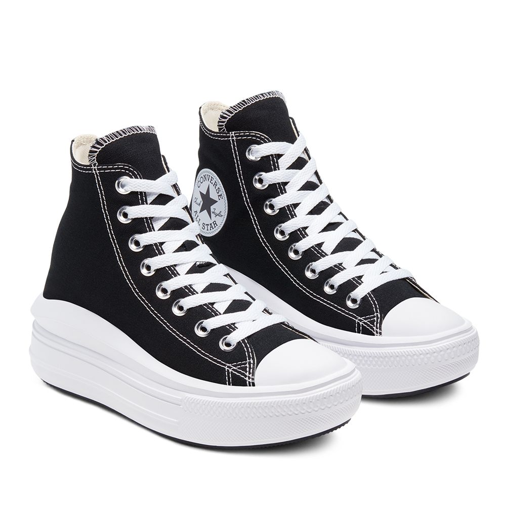 CONVERSE CTAS MOVE HI 高筒 女鞋 休閒鞋 厚底鞋 黑色-568497C