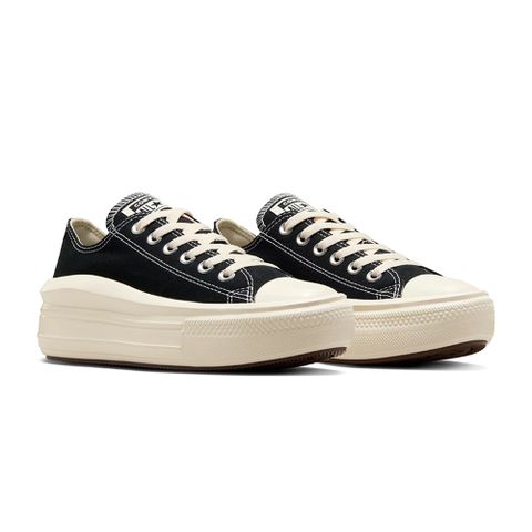 CONVERSE 匡威 CTAS MOVE OX 低筒 休閒鞋 厚底鞋 女鞋 黑色-A12465C