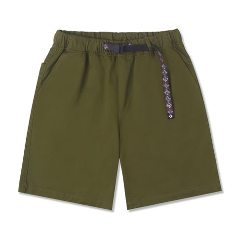 CONVERSE ELEVATED CARGO SHORT 短褲 男 綠色_10025289-A02