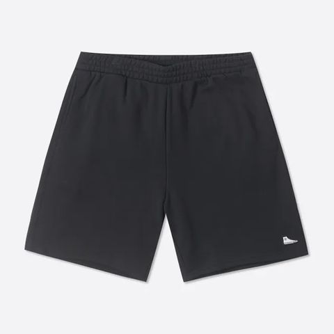 【CONVERSE】SNEAKER PATCH SOLID SHORT 短褲 男女 黑色_10026844-A01