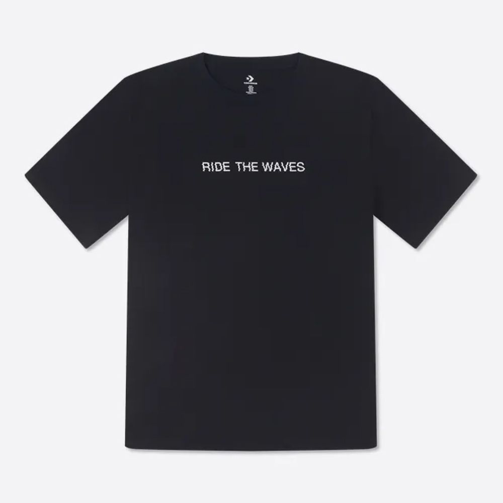 CONVERSE 匡威 SUMMER VERBIAGE TEE 短袖上衣 男 黑色_10027218-A03