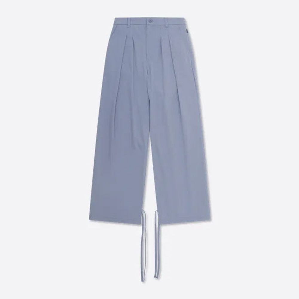  【CONVERSE】SUMMER COOL SWEATPANTS THUNDER DAZE 長褲 女 藍灰_10027224-A02