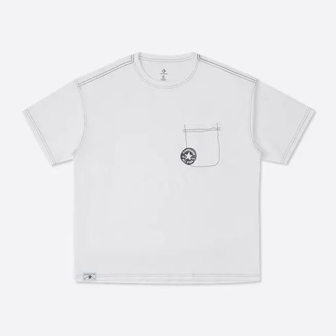 【CONVERSE】SKETCH PACK TEE 短袖上衣 男 白色_10027256-A04
