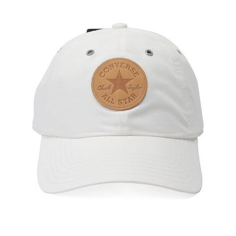 【CONVERSE】PREMIUM BASEBALL CAP 棒球帽 休閒帽 男帽 女帽 白色_10025960-A04