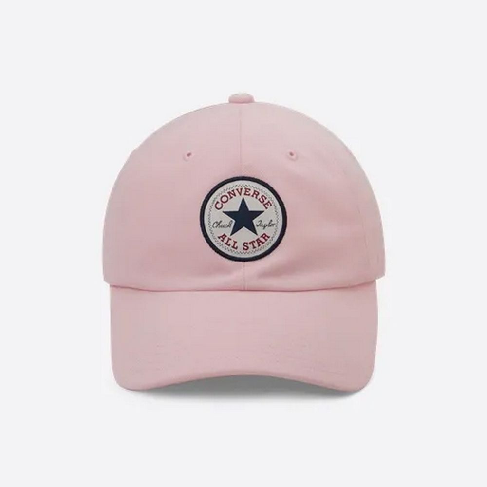  【CONVERSE】TIPOFF BASEBALL CAP 棒球帽 休閒帽 男帽 女帽 粉色_10022134-A40