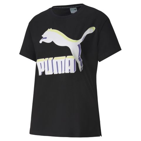 PUMA 女 流行系列No.1 logo短袖T恤(F)-59551486