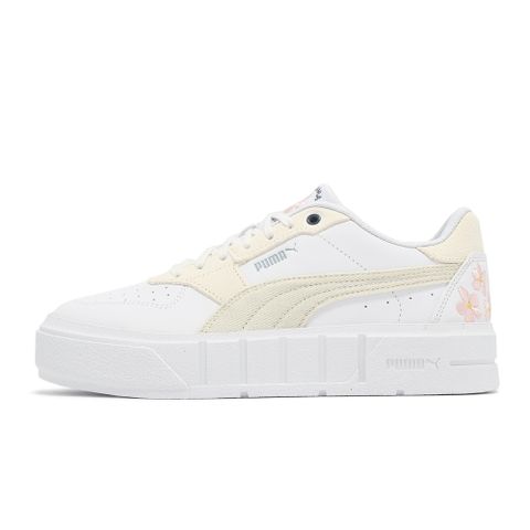 【PUMA】PUMA Cali Court Embroidery Wns 休閒鞋 女鞋 白粉色-39882802