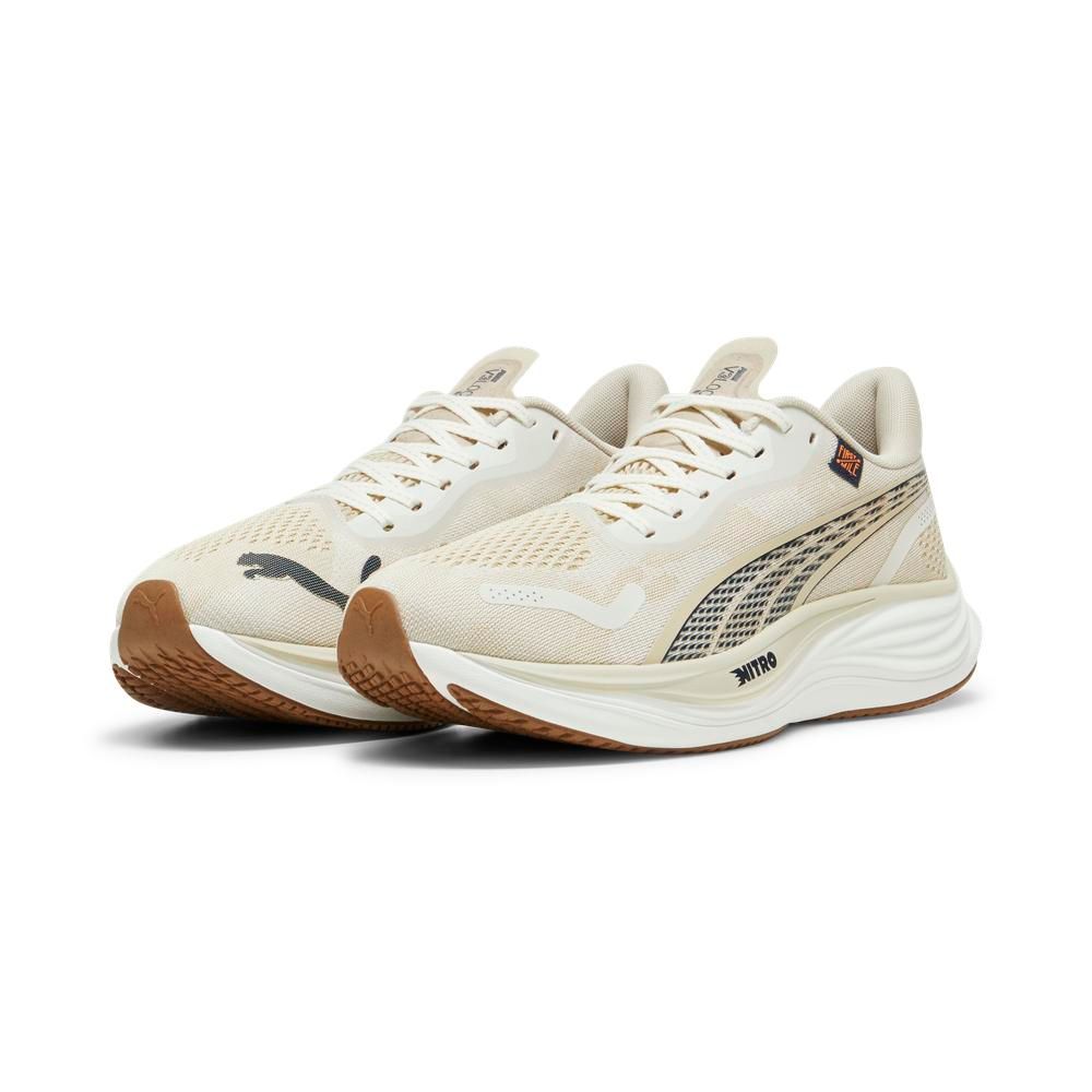  【PUMA】Velocity NITRO? 3 FM 跑步鞋 男鞋 米白色-37957401