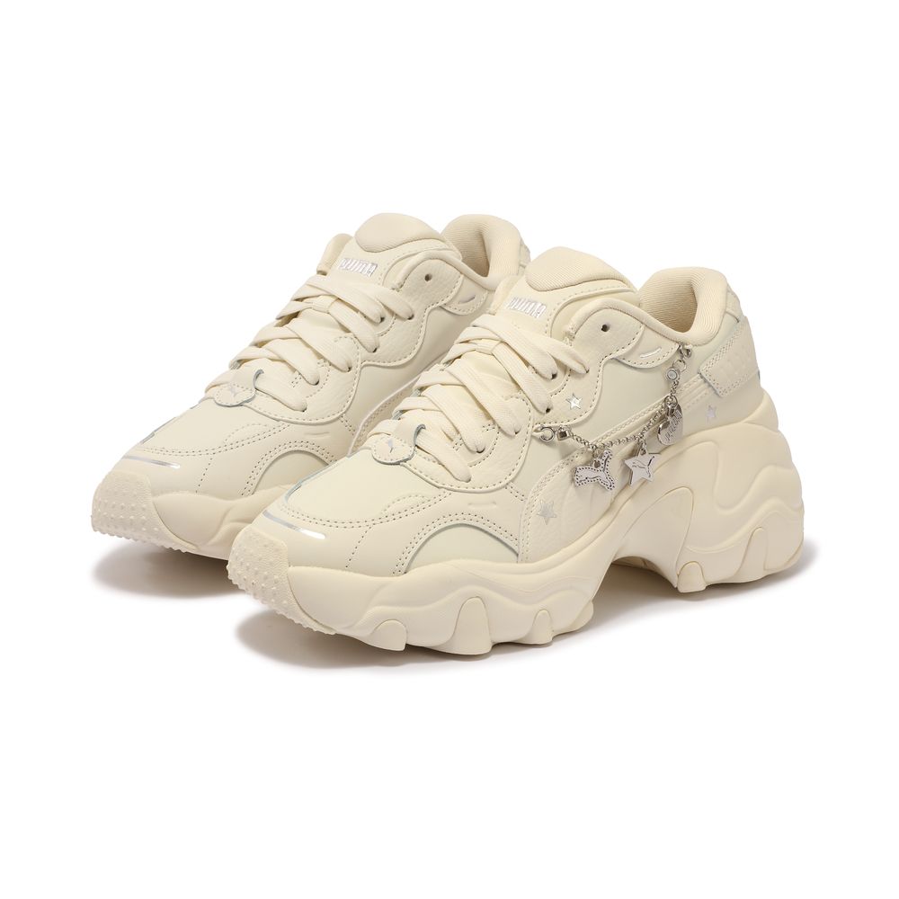 PUMA 【PUMA】Pulsar Wedge Wns Chain 休閒鞋 女鞋 米白色-40049101