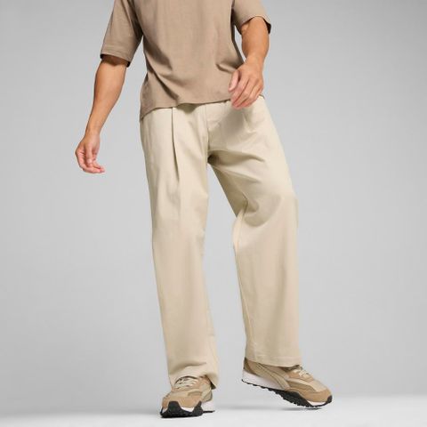 【PUMA】流行系列Artisanal長褲(N) 長褲 男女款 卡其色-63002468