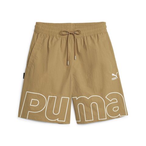 【PUMA】流行系列P.Team 8吋短風褲 短褲 男-62133485