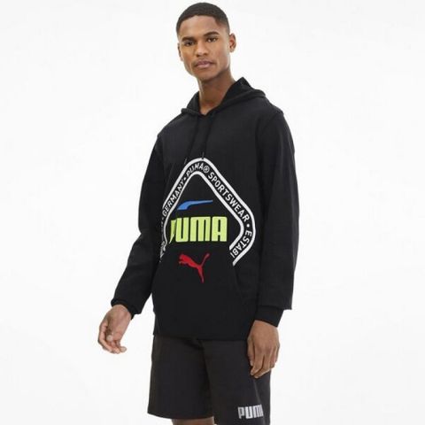 PUMA 訓練系列 男 Collective長厚連帽T恤(M)-51899701