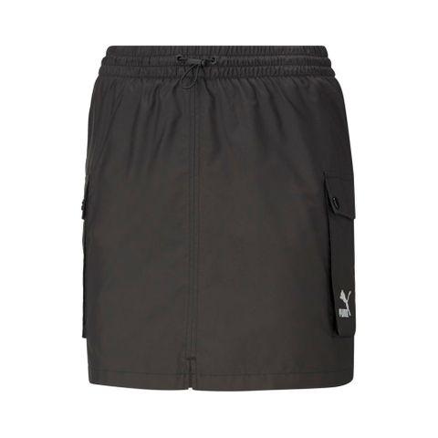 【PUMA】流行系列 女 Classics工業風短風裙(F)-53022601
