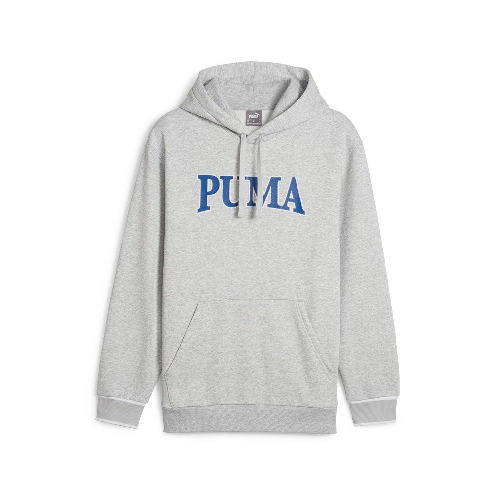 PUMA 【PUMA】基本系列Puma Squad長厚連帽T恤(M) 連帽上衣 男 灰色-68125304