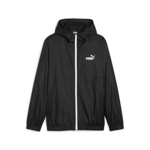 PUMA 【PUMA】基本系列Ess風衣外套(M) 風衣外套 男 黑色-84748452