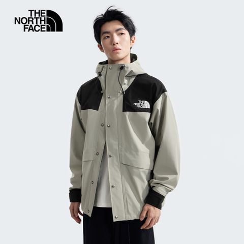 The North Face 北面 男 經典ICON 防水透氣舒適連帽衝鋒外套-NF0A8AKJ5IF