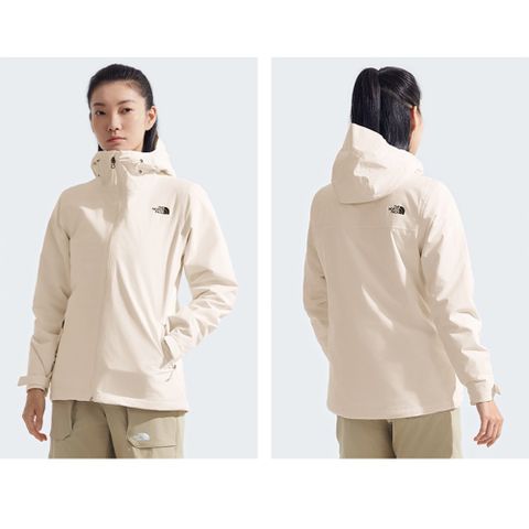 The North Face 北面 女 防潑水三合一連帽外套-NF0A5B1XQLI