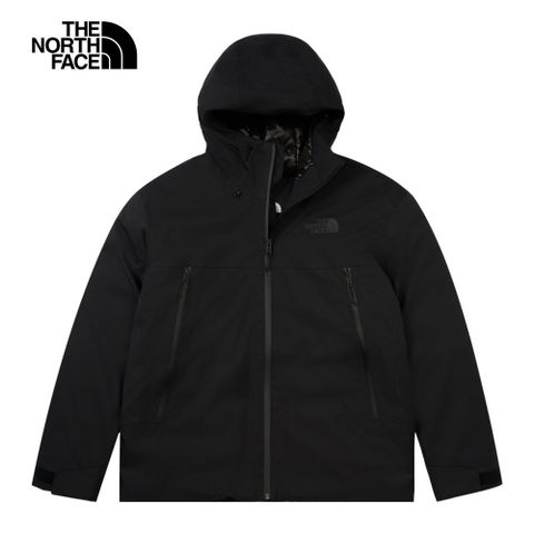 The North Face 北面 男 防水透氣連帽羽絨外套-NF0A83UMJK3