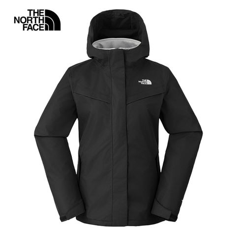 The North Face 北面 女 防水透氣保暖連帽抓絨內裡三合一外套-NF0A88RY7O1